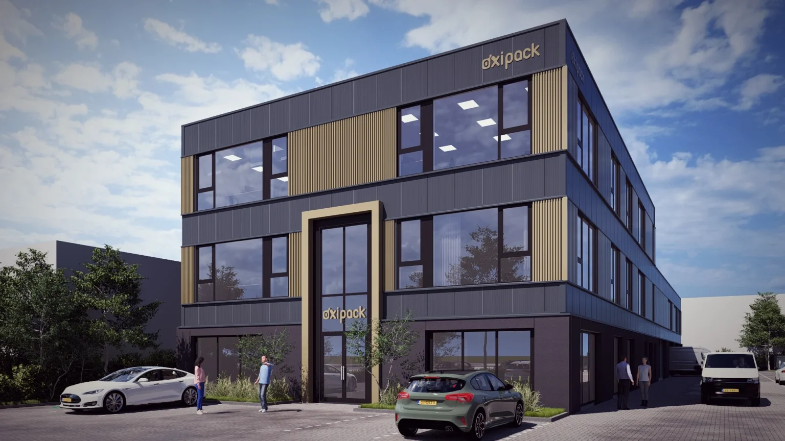 Nieuwbouw Oxipack Houten