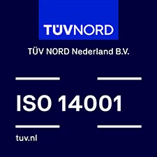 ISO 14001 gecertificeerd door TÜV NORD
