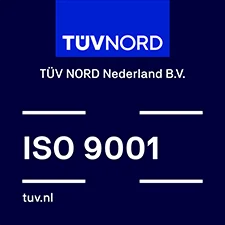 ISO 9001 gecertificeerd door TÜV NORD
